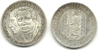 Deutschland 5 Mark Lot 2 Münzen Leibniz und Humboldt -