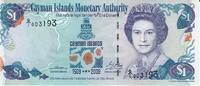Kaimaninseln 1 Dollar Banknote Geldschein -