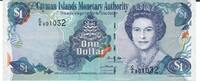 Kaimaninseln 1 Dollar Banknote Geldschein -