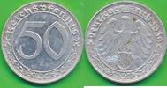 Deutschland Drittes Reich 50 Reichspfennig Pfennig Kursmünze -