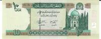 Afghanistan 10 Afghanis Banknote Geldschein -