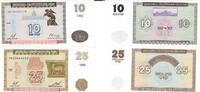Armenien 10, 25 Dram Banknote Geldschein 2 Stück Lot -