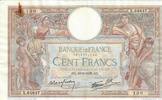 Frankreich 100 Francs Banknote Geldschein -