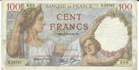 Frankreich 100 Francs Banknote Geldschein -