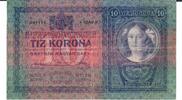 Ungarn 10 Korona Banknote Geldschein -