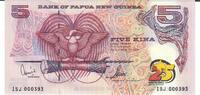 Papua Neu Guineau 5 Kina o.D.(2000) Banknote Geldschein (25 Jahre Silver... 167.34 元 含税 ＋  83.67 元 运费