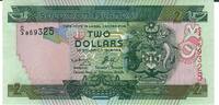 Solomon Inseln 2 Dollars Banknote Geldschein -