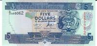 Solomon Inseln 5 Dollars Banknote Geldschein -