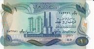 Irak 1 Dinar Banknote Geldschein -