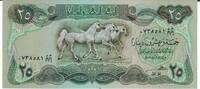 Irak 25 Dinars Banknote Geldschein -