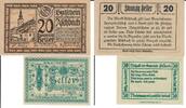 Österreich 20, 50 Heller Banknote Geldscheine Österreich Solbach 50 Heller Aschbach 20 Heller 2 Scheine -