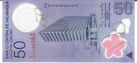 Nicaragua 50 Cordobas Banknote Geldscheine -