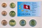 Schweiz 3,88 Euro, Probe KMS Kursmünzensatz OVP, 1 Cent- 2 Euro -
