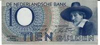 Niederlande 10 Gulden Banknote Geldscheine -