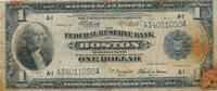 USA - Vereinigte Staaten v. Amerika $ 1 Dollar BAnknote, Federal Reserve Note Bank of Boston -