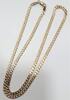 Goldschmuck, Gelbgold 14K 858er Gold Kette Goldkette Panzerkette , ca. 51,5 cm -