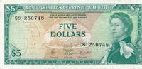 Ost Karibik / East Caribbean $ 5 Dollars Ostkaribische Staaten -