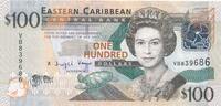 Ost Karibik / East Caribbean $ 100 Dollars Ostkaribische Staaten -