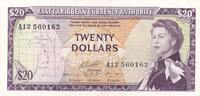 Ost Karibik / East Caribbean $ 20 Dollars Ostkaribische Staaten , Perifix A12 -