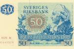 Schweden 50 Kroner Kronen Gustav III. -