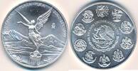Mexico Libertad 999er Feinsilber, 1 Unze, Siegesgöttin -