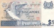 Singapour / Singapur $ 1 Dollar -