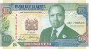 Kenia 10 Shillings Banknote,Vs.: Daniel T.A. Moi -
