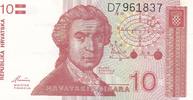 Kroatien 10 Dinara Banknote bankfrisch 25.10 元 含税 ＋  83.67 元 运费