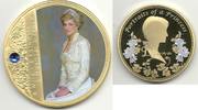 Medaille Serie: Diana - eine Legende, Portrait einer Prinzessin,Portrait -