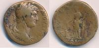 Römische Kaiserzeit Hadrianus Sestertius Fecunditas 117 -138 n. Chr. -