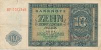 DDR 10 Mark KN rot, 7 stellig 2 Buchstaben vor KN -