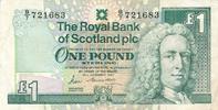 Scotland 1 Pound Geldschein Banknote 19.12.1990 -