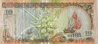 Malediven 10 Rufiyaa -