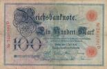 Deutsches Reich Deutschland 100 Mark, Reichsbanknote -