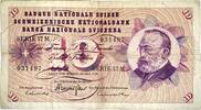 Schweiz 10 Francs 1968 Banknote, Schweizerische Nationalbank, Serie 57M ... 83.51 元 含税 ＋  83.51 元 运费