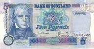 Schottland 5 Pounds Bank of Scotland -