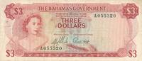 Bahamas $ 3 Dollars -