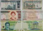 Iran 200, 1000, 10000 Rials Banknote 3 Stück -