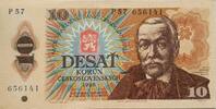 Tschechoslowakei 10 Korun 1986 Banknote II 46.02 元 含税 ＋  83.67 元 运费