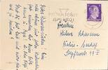 Drittes Reich, Deutschland Postkarte mit Briefmarke Berlin -
