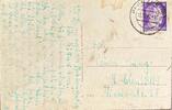 Drittes Reich, Deutschland Postkarte mit Briefmarke Pforzheim -
