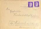 Drittes Reich, Deutschland Briefumschlag mit Briefmarke -