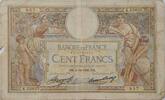Frankreich 100 Francs Banknote -