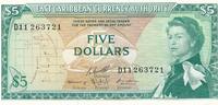 Ostkaribische Staaten $ 5 Dollars Ost Karibik / East Caribbean -