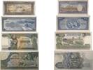 Kambodscha 50,100,500,1000 Riels Banknoten 4 Stück Lot -