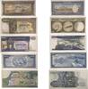 Kambodscha 50,3x100,1000 Riels Banknoten 5 Stück Lot -