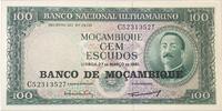 Mozambique 100 Escudos Banknote -