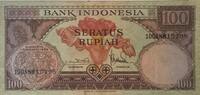 Indonesien/ Indonesia 100 Rupiah Banknote, 1.1.1959 -
