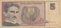 Serbien 5 Dinara -