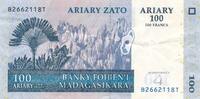 Madagaskar 100 Ariay 2004 III, Falten 33.47 元 含税 ＋  83.67 元 运费